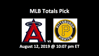 Los Angeles Angels vs Pittsburgh Pirates Totals - team logos