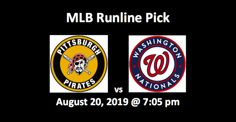 Pittsburgh Pirates vs Washington Nationals Runline -team logos