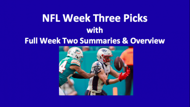 NFL Week Three Picks