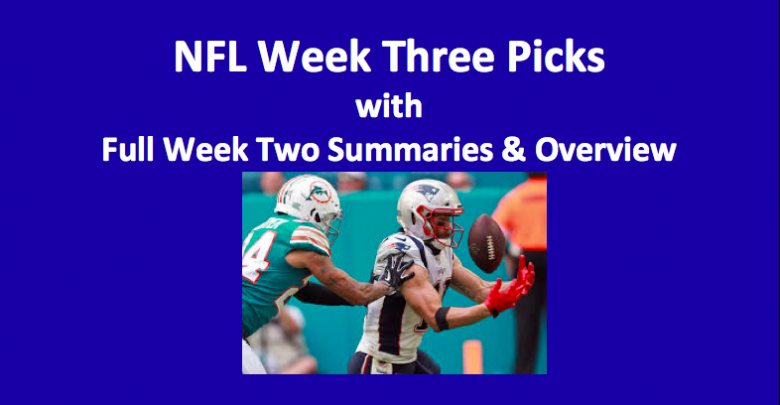 NFL Week Three Picks