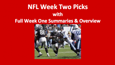 NFL Week Two pick blog - rush attack
