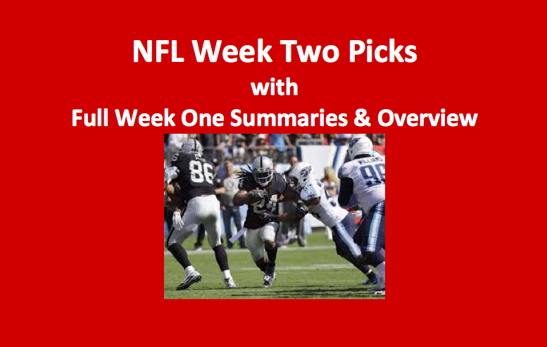 NFL Week Two pick blog - rush attack