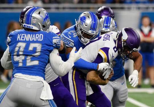 NFL week 7 Vikings at Lions free pick