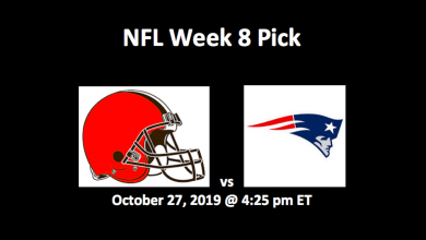 Cleveland vs New England Pick