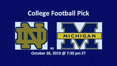 Notre Dame vs Michigan pick