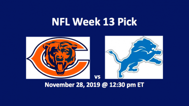 Chicago Bears vs Detroit Lions pick