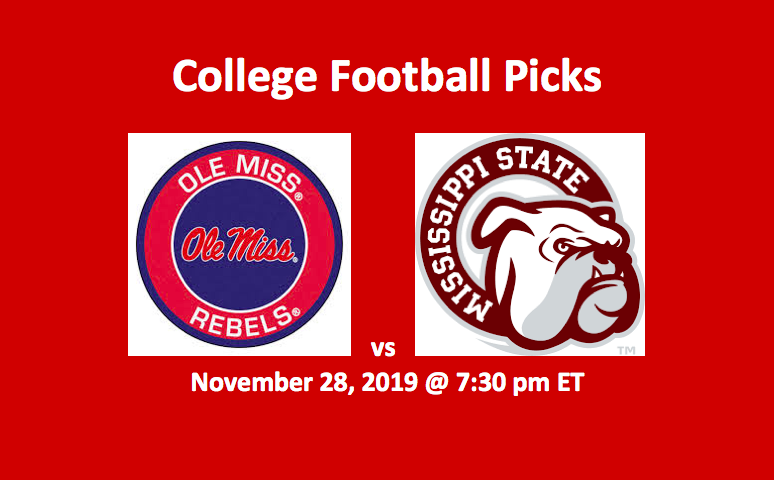 Ole Miss vs Mississippi State Pick