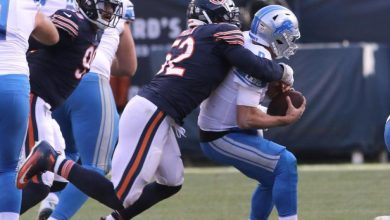 NFL week 10 Lions at Bears free pick