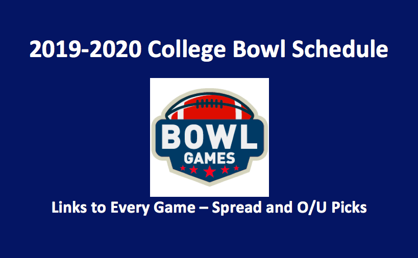 College Football Bowl Picks 2019 – 2020