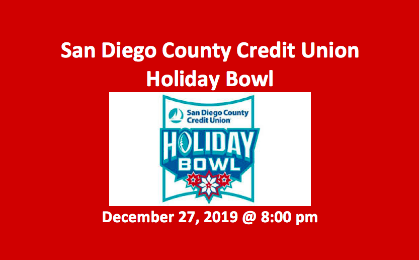 2019 Holiday Bowl Pick