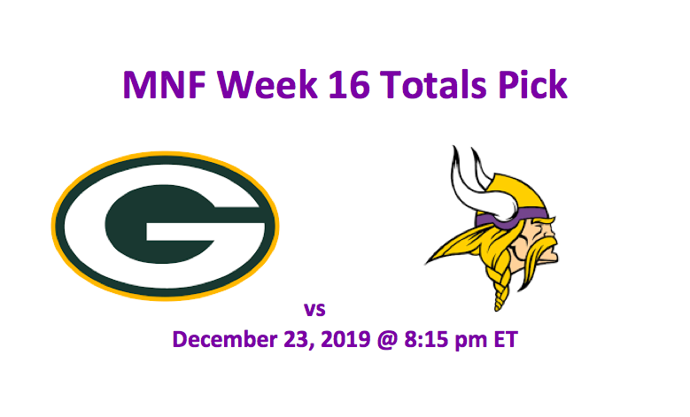 Packers vs Vikings totals pick