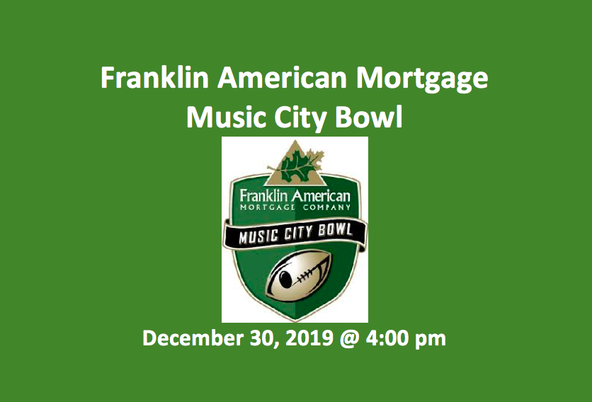 2019 Music City Bowl Pick