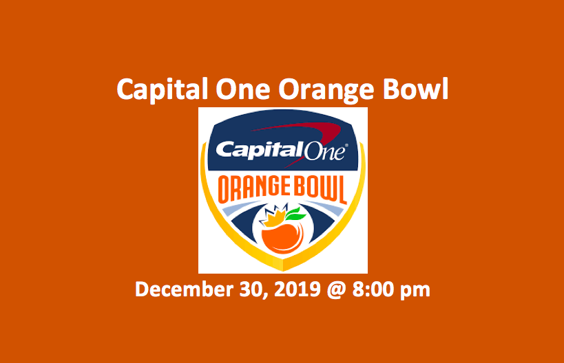 2019 Orange Bowl Pick