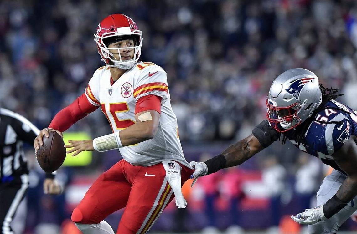 NFL week 14 Chiefs at Patriots