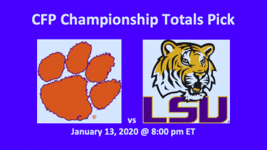 Clemson vs LSU totals