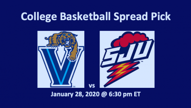 Villanova vs St John’s pick