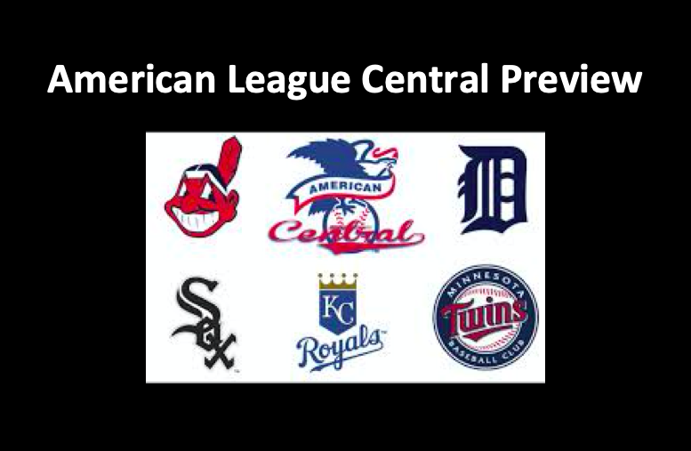 AL Central Preview 2020 header and logos