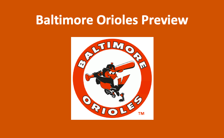 Baltimore Orioles Preview 2020 header with logo