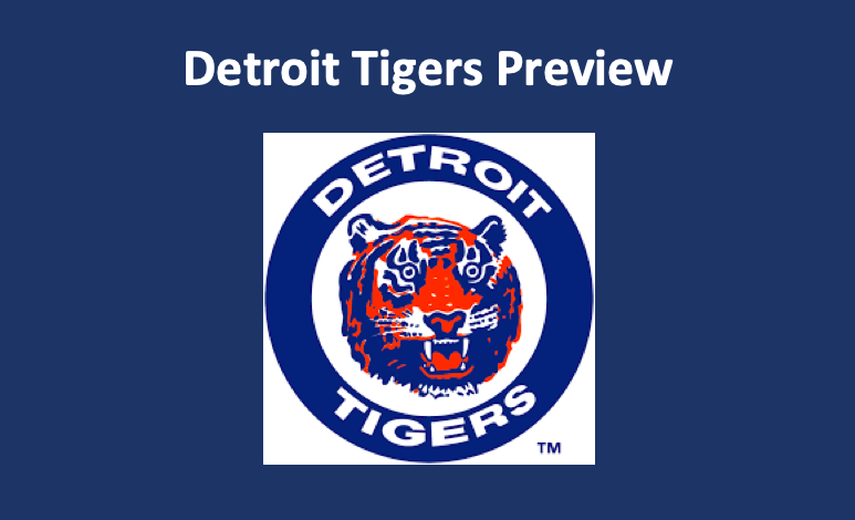 Detroit Tigers Preview 2020 header and logo