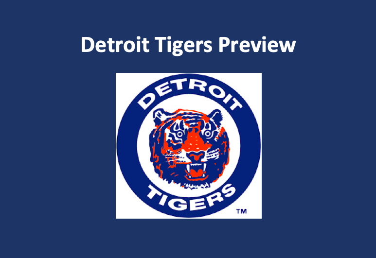 Detroit Tigers Preview 2020 header and logo