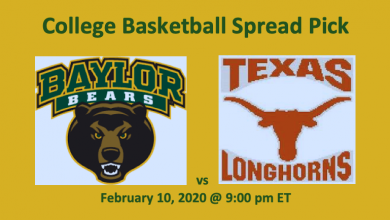 Baylor vs Texas Pick 2/10/20