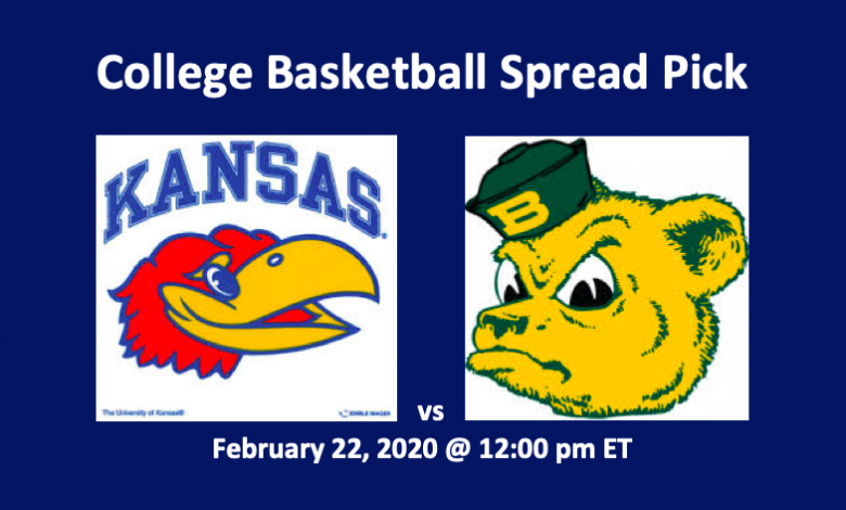 Kansas vs Baylor Pick