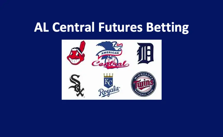 AL Central Futures Betting 2020 team logos