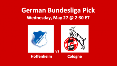 German Bundesliga Hoffenheim vs Cologne pick