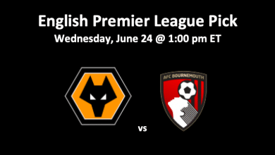 Wolverhampton vs Bournemouth Pick - team logos