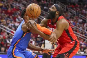 August 20th Thunder vs Rockets betting