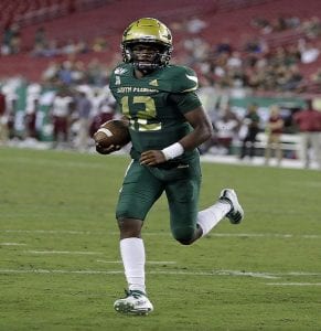 NCAAF USF at Notre Dame betting