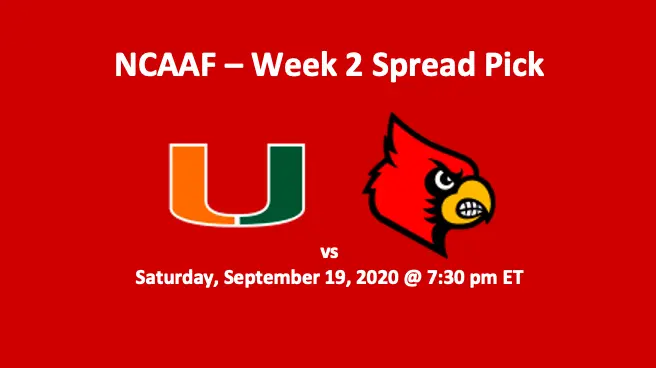 Miami vs Louisville Pick - team logos