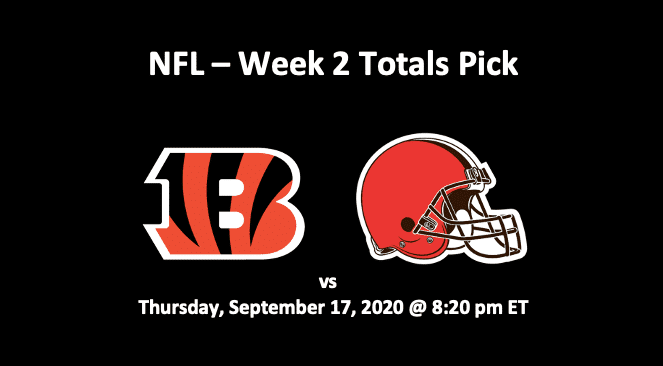 Cincinnati vs Cleveland Total Pick - logos