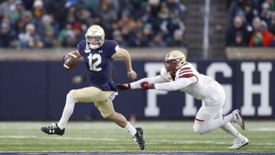 Notre Dame at Boston College pick