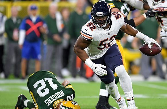 Bears at Packers pick