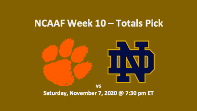 Clemson vs Notre Dame Totals