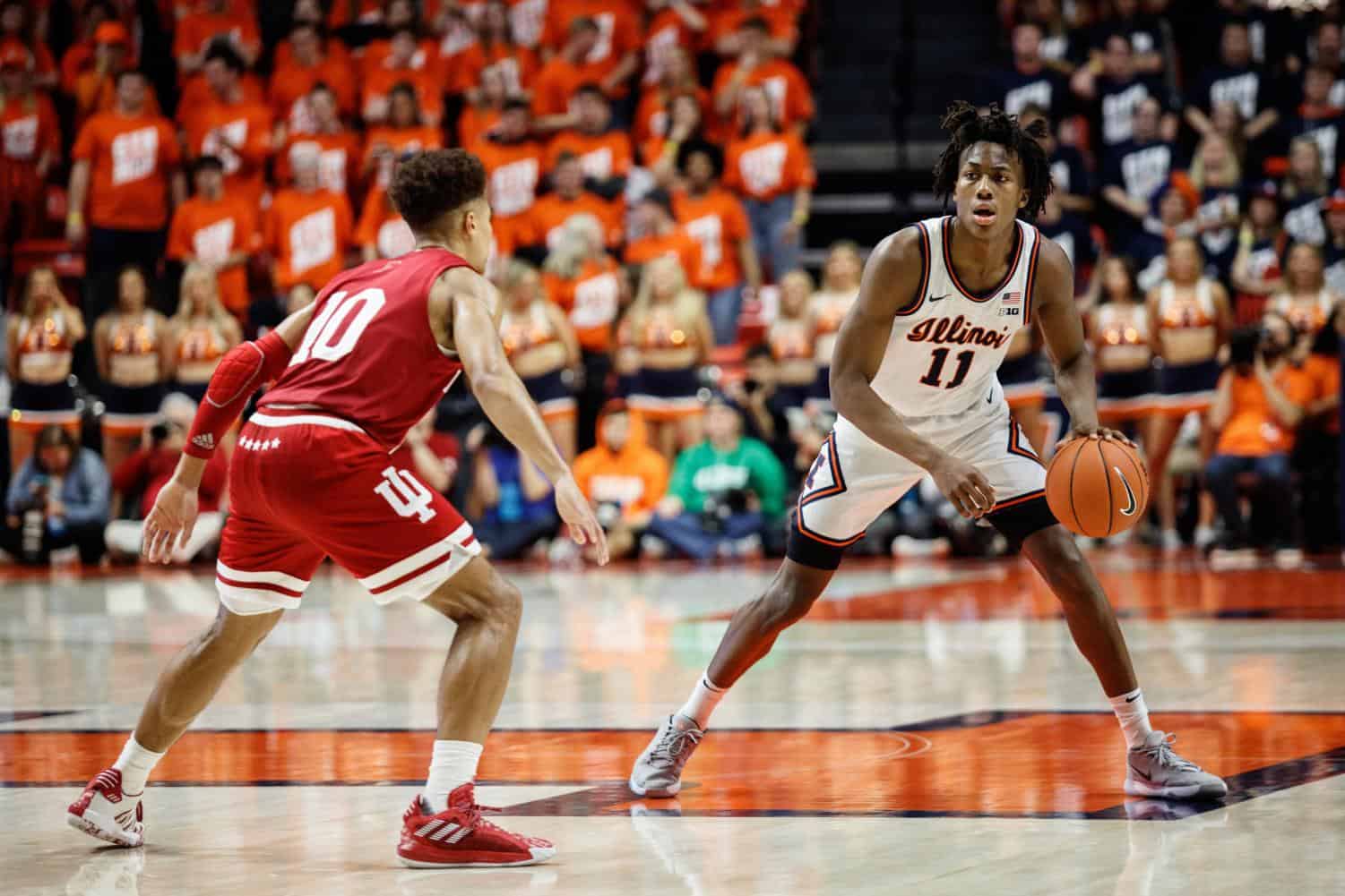 NCAAB Indiana at Illinois pick