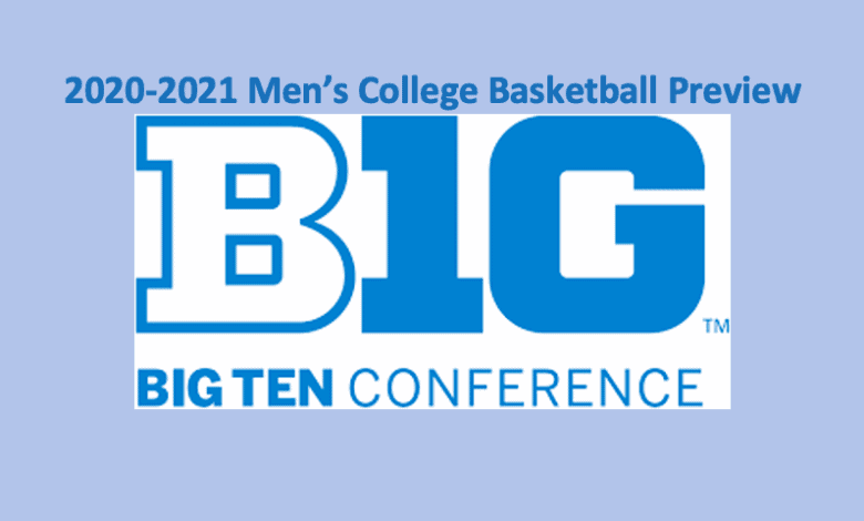 Big Ten basketball preview 2020 – 2021 header