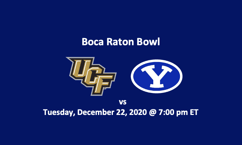 UCF vs BYU Pick 2020 header