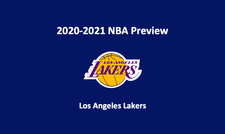 Los Angeles Lakers Preview 2020 header
