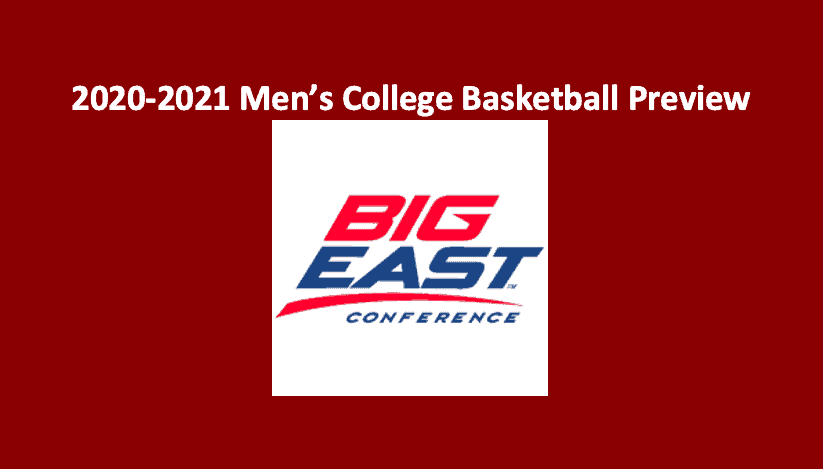 Big East basketball preview 2020 header