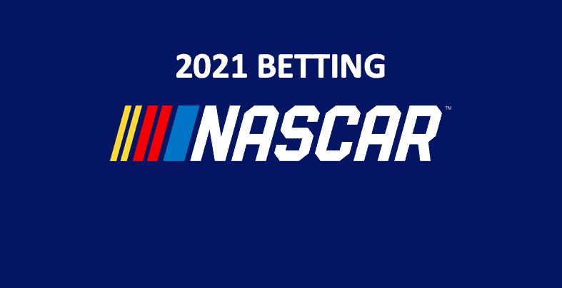 NASCAR Betting 2021 header with logo