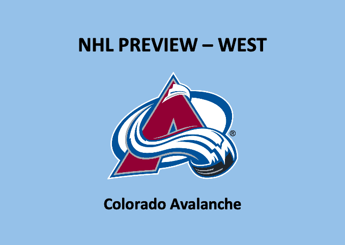 Colorado Avalanche Preview 2021