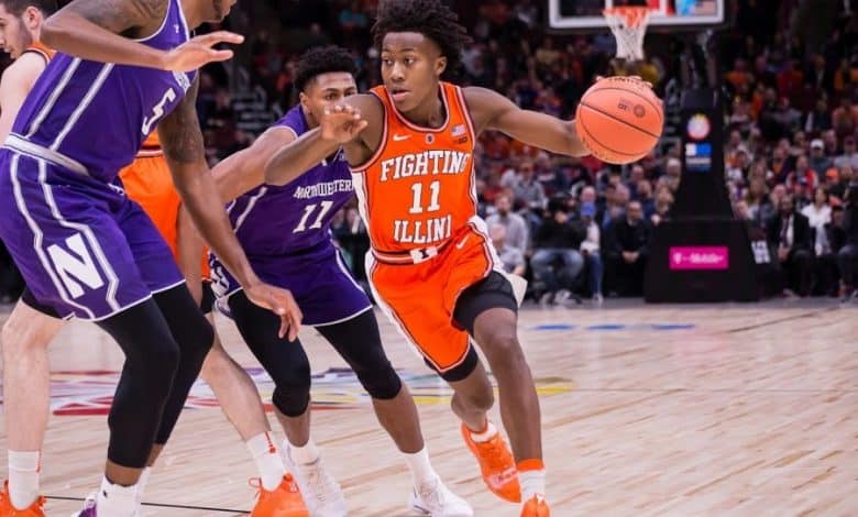 NCAAB Illinois at Northwestern pick