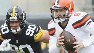 AFC wild card Browns at Steelers