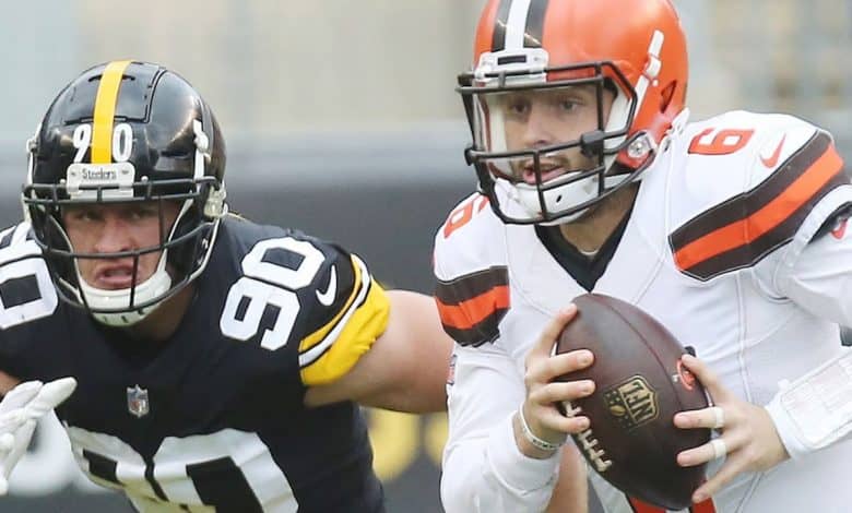 AFC wild card Browns at Steelers