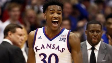 NCAAB Texas at Kansas pick