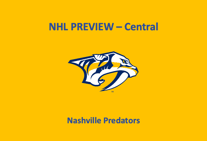 Nashville Predators Preview 2021