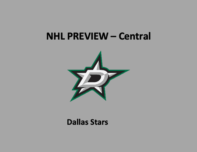 Dallas Stars Preview 2021