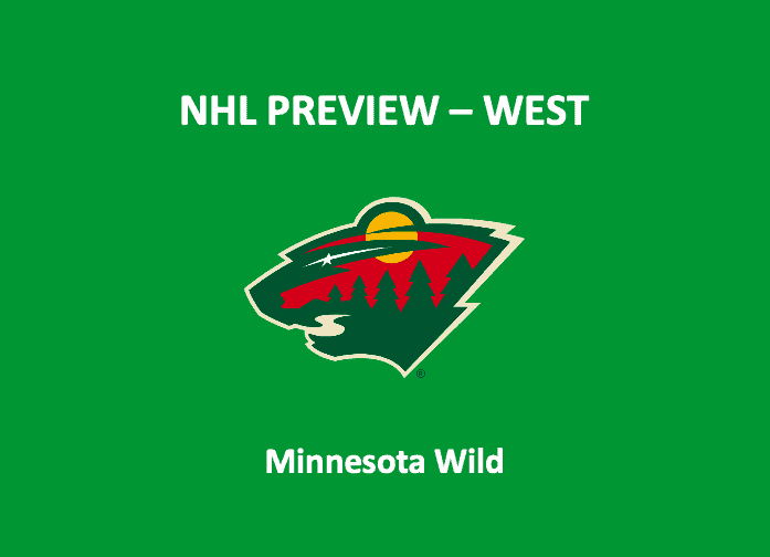 Minnesota Wild Preview 2021